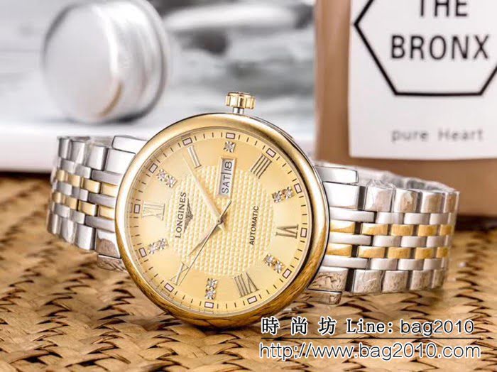 LONGINES浪琴 經典大三針 全自動機械 精品男士腕表 WSS2303